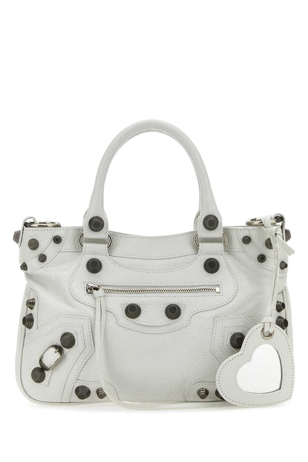 Neo Cagole XS Top Handle Bag, Silver Hardware