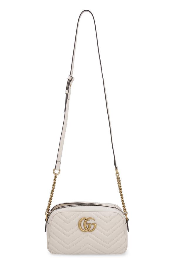 GG Marmont Small Camera Bag, Gold Hardware