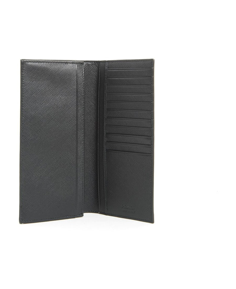 Saffiano Leather Long Wallet