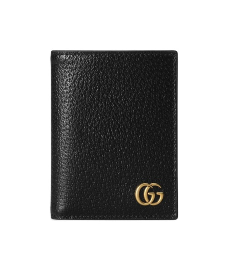 GG Vertical Cardholder, Gold Hardware