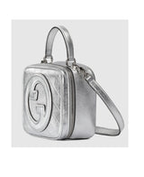Blondie Top Handle Bag, Silver Hardware