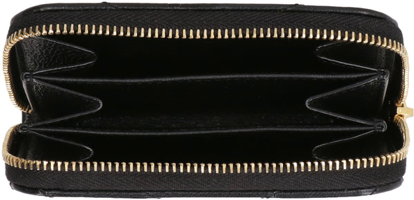 Cassandre Ziparound Cardholder, Gold Hardware