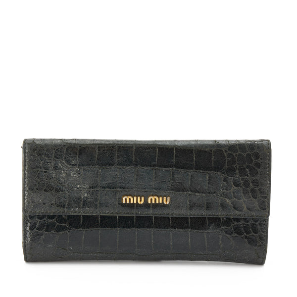 Long Wallet  Leather