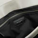 LouLou Large Shoulder bag in Calfskin, Silver Hardware