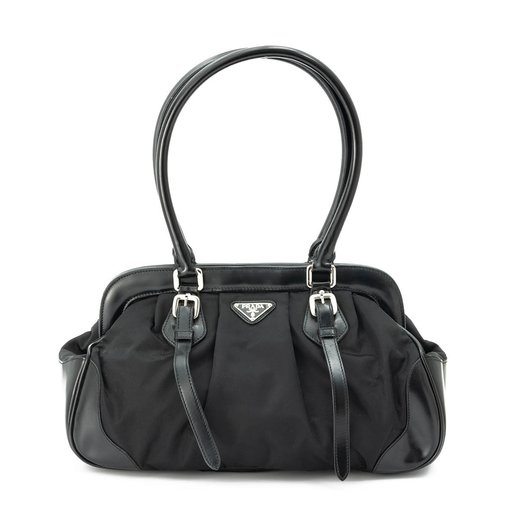 Prada Gray Nylon Tessuto Tote Bag (Neverfull style), Luxury, Bags & Wallets  on Carousell