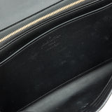 Louise Long Flap Wallet in Patent Leather, Gold Hardware