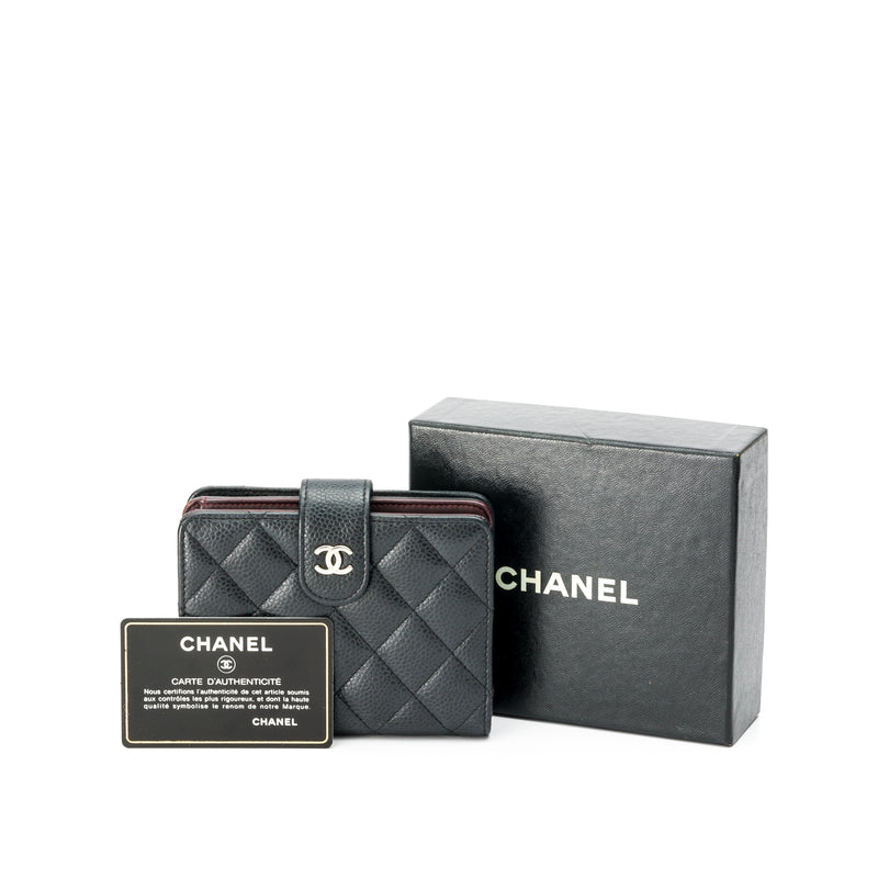 CHANEL Classic Card Holder Caviar Black