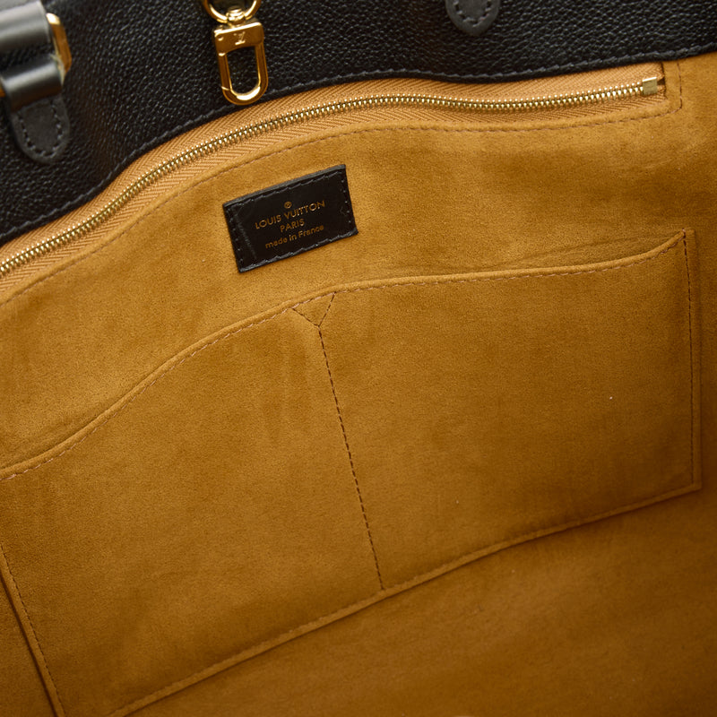 On The Go GM Tote bag in Monogram Empreinte leather, Gold Hardware