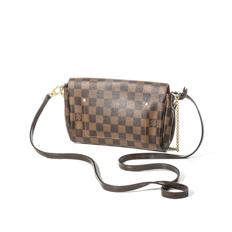 Louis Vuitton Damier Azur Favorite PM Gold Hardware, 2014