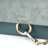 Faye Mini Crossbody bag in Calfskin, Silver Hardware