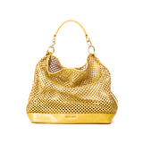 Cut Out Shoulder bag in Calfskin, Gold Hardware