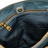 Shine Two-Way Top handle bag in Calfskin, Gold Hardware