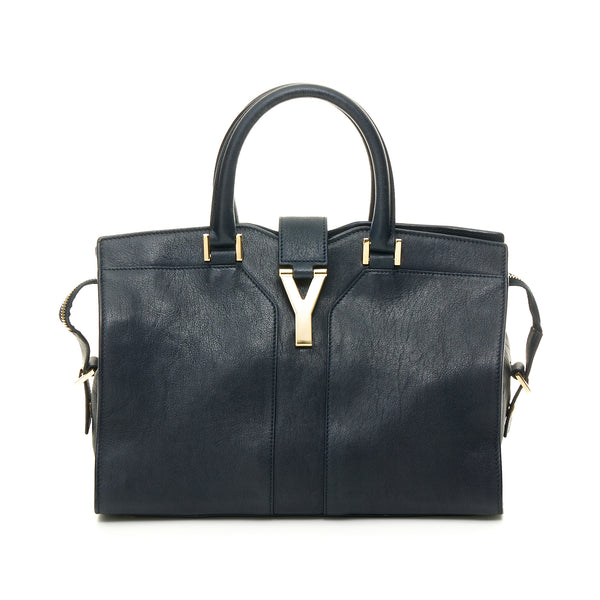 Chyc Small Top handle bag in Goat leather, Gold Hardware