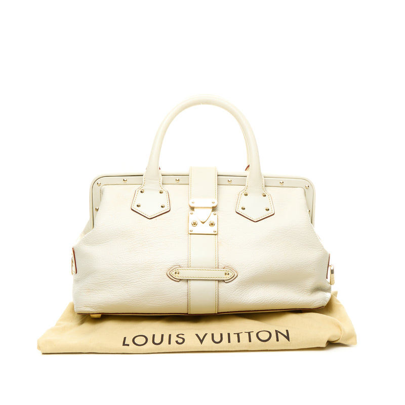 Louis Vuitton Louis Vuitton L'Ingenieux White Suhali Goatskin Leather