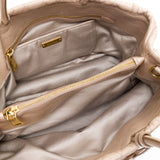 2 Way Top handle bag in Calfskin, Gold Hardware Hardware