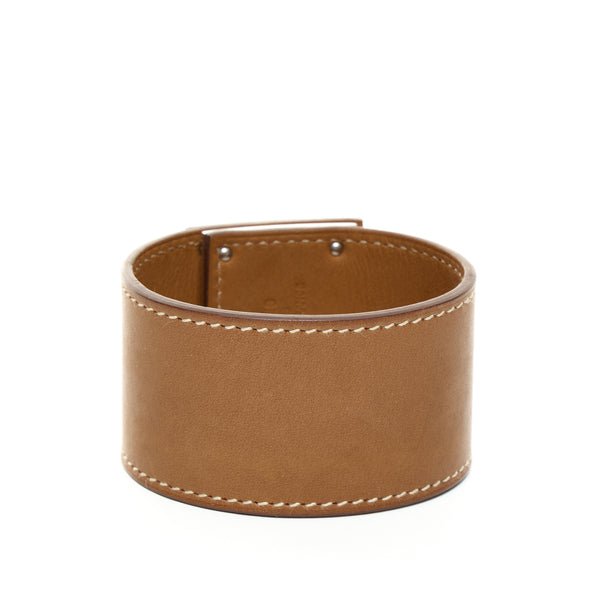 Bracelet Jewellery Accessories in Calfskin, Silver Hardware