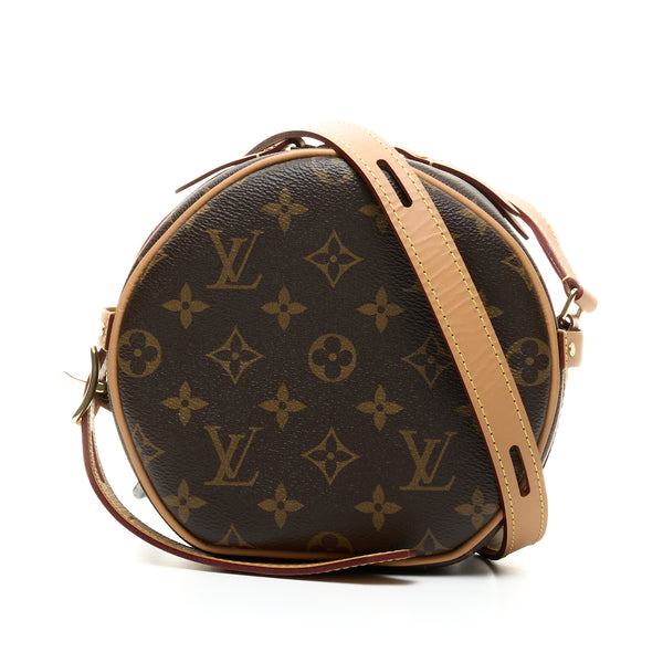 Brown Monogram Coated Canvas Noé Purse Gold Hardware