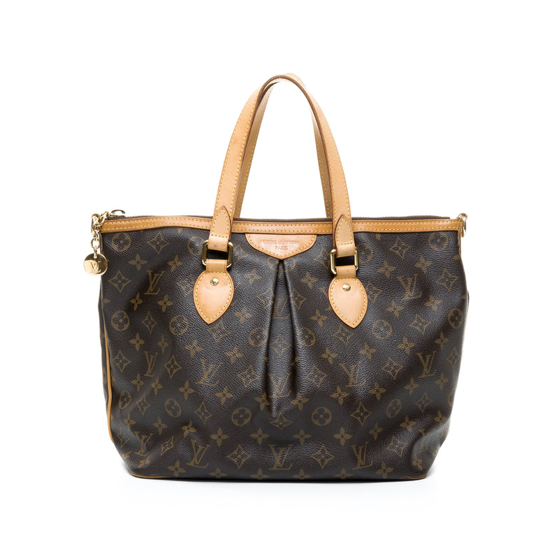 Louis Vuitton Monogram Palermo Shopper Bag PM Brown