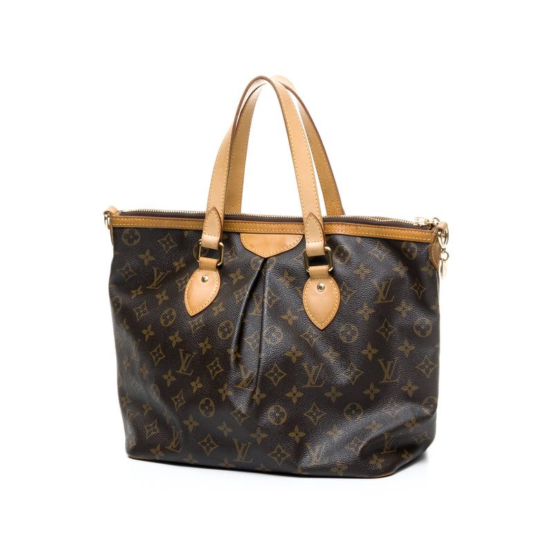 Louis Vuitton Monogram Palermo Shopper Bag PM Brown