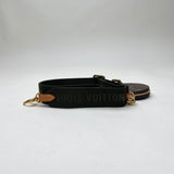 Multi-Pochette Acessoires Strap with coin pouch in Monogram coated canvas, Gold Hardware