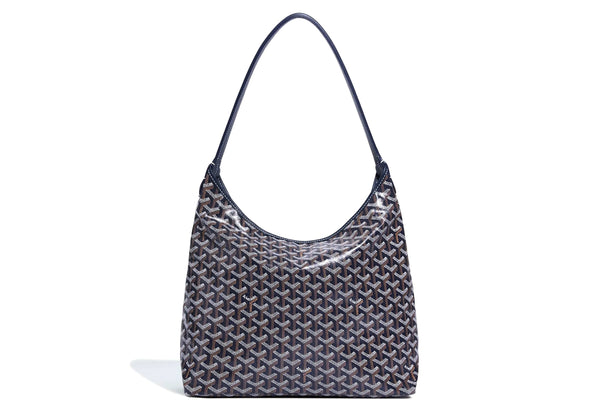 BOHEME HOBO BAG NAVY BLUE COLOR, WITH DUST COVER