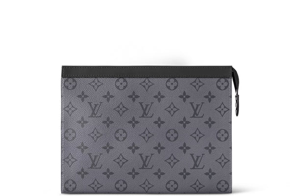 M69535 POCHETTE VOYAGE MM MONOGRAM ECLIPSE REVERSE COATED CANVAS, WITH DUST COVER & BOX