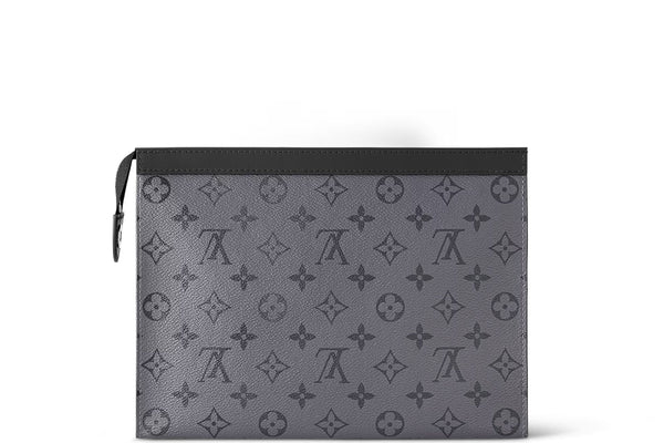 M69535 POCHETTE VOYAGE MM MONOGRAM ECLIPSE REVERSE COATED CANVAS, WITH DUST COVER & BOX