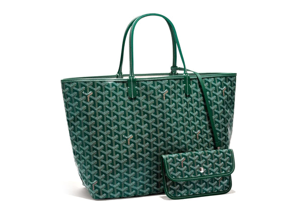SAINT LOUIS PM BAG GREEN COLOR , WITH DUST COVER