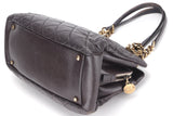 QUILTED MATELASSE LAMBSKIN CC LOGO SHOULDER BAG (1739xxxx) GOLD HARDWARE, NO CARD & DUST COVER