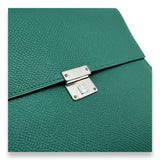 Clic 16 Strap Green in Epsom Leather, Palladium hardware