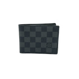 Multiple Damier Graphite Wallet in Coated Canvas