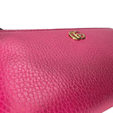 Others Long Pink Wallet in Calfskin, Gold hardware