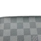 Multiple Damier Graphite Wallet in Coated Canvas