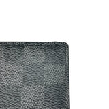 Multiple Damier Graphite Wallet in Coated Canvas