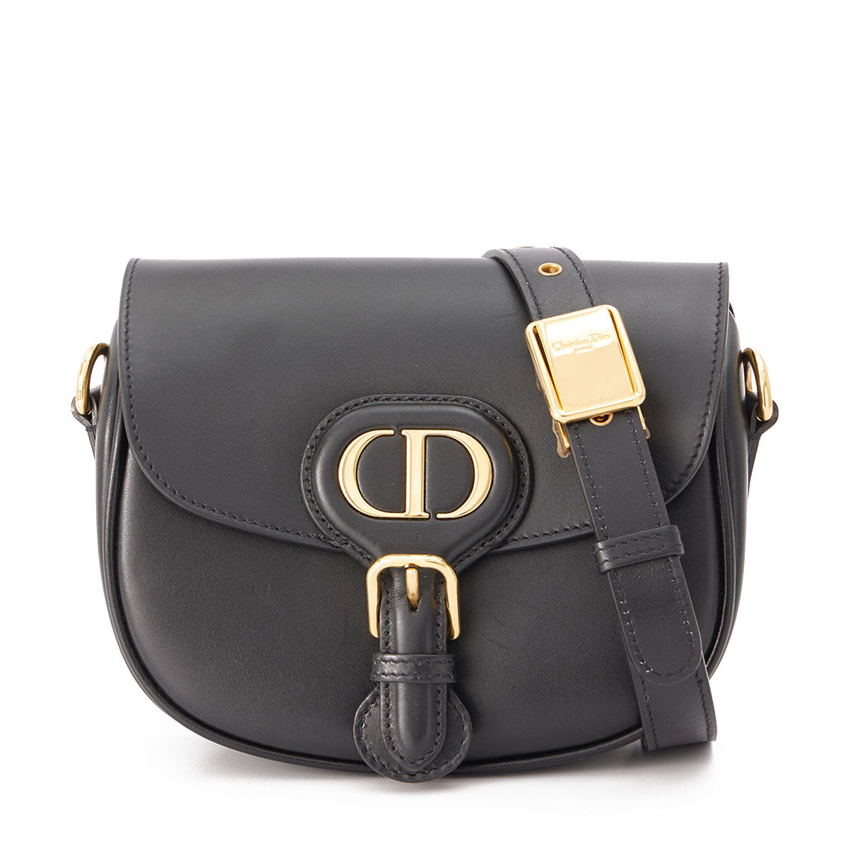 Bobby Small Crossbody bag in Calfskin, Gold Hardware