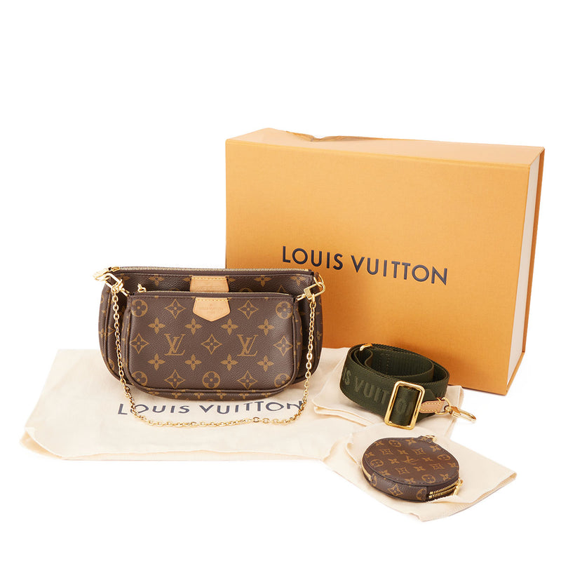 Louis Vuitton Monogram Multi Pochette Accessoires Round Coin Purse