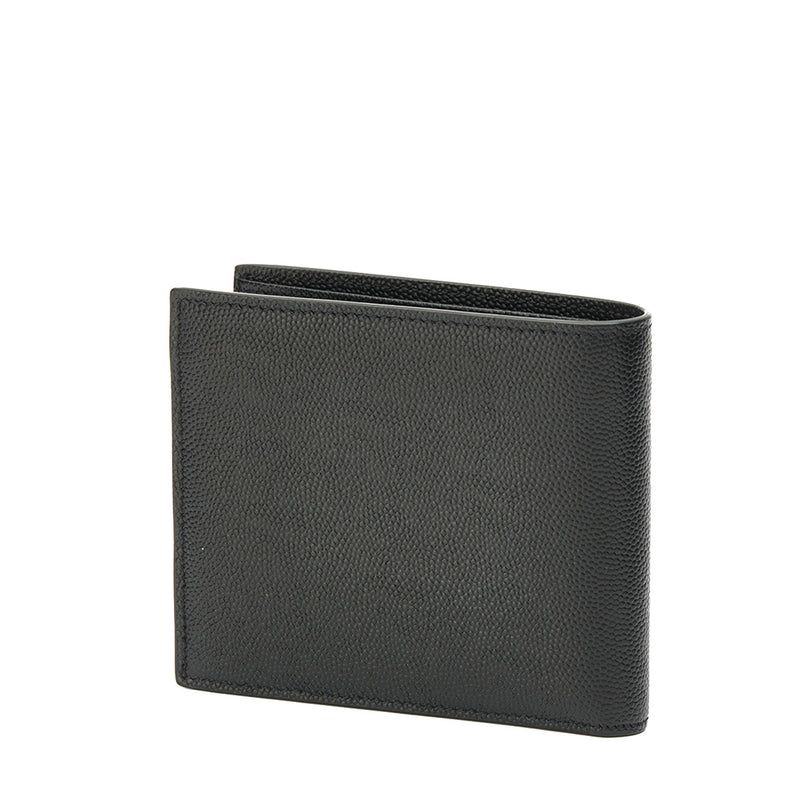 Paris East/West Bi-fold Compact Wallet in Caviar leather