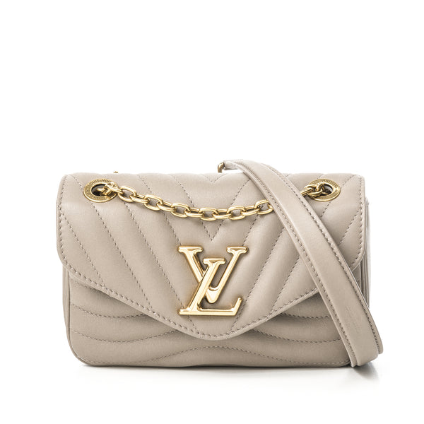 Louis Vuitton New Wave Chain Bag GM Black Cowhide