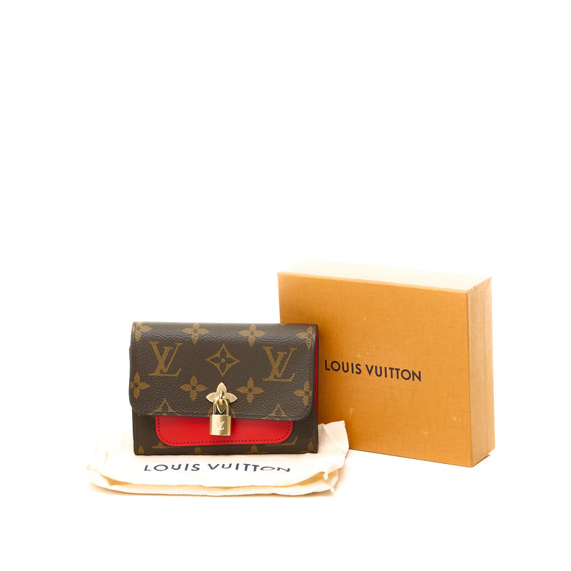 Louis Vuitton Replica M62567 Monogram Canvas Flower Lock Compact