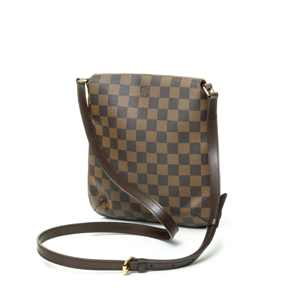 LOUIS VUITTON Musette Salsa Damier Ebene Crossbody Bag