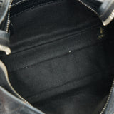 City Mini Top handle bag in Calfskin, Silver Hardware