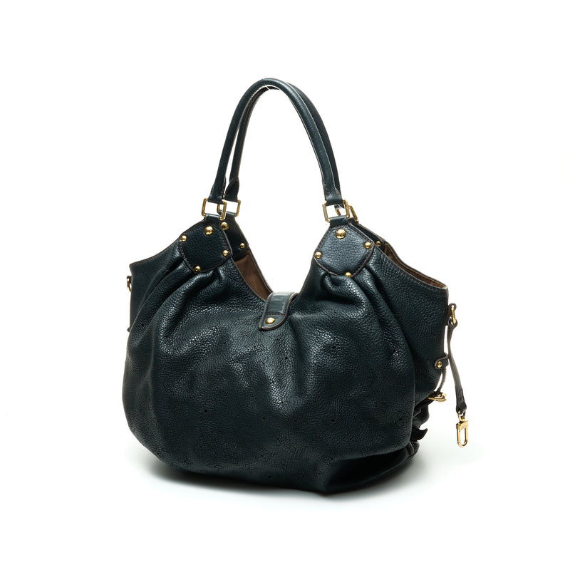 Surya L Tote bag in Mahina leather, Gold Hardware