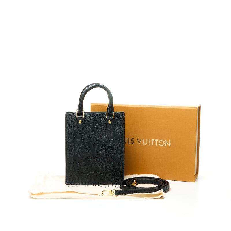 LOUIS VUITTON Petit Sac Plat tote Hand bag M57937