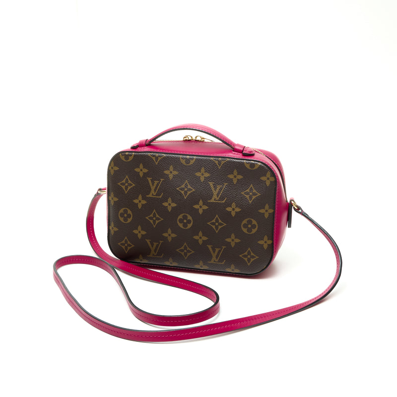 Louis Vuitton Crossbody Saintonge Monogram Freesia in Coated