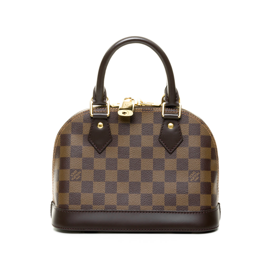 Louis Vuitton Damier Ebene Canvas Alma BB Bag Louis Vuitton