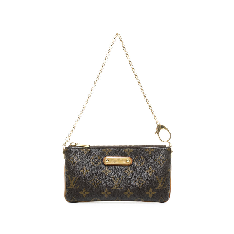 Louis Vuitton Azur Damier Canvas 'Pochette Milla' MM Bag - Louis