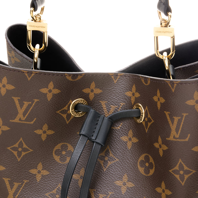 Louis Vuitton Brown Monogram Coated Canvas NeoNoe MM Bucket Bag