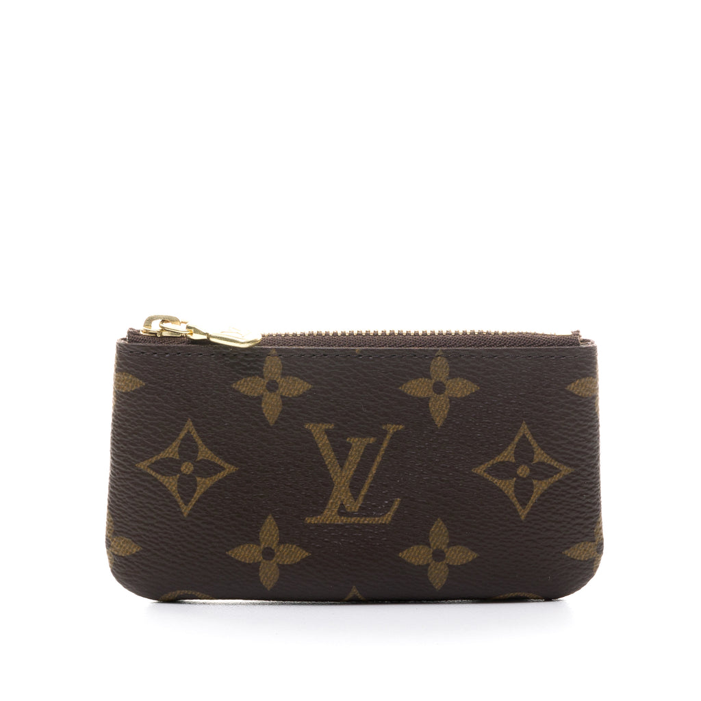 Mono Alexandra Wallet in Monogram coated canvas, Gold Hardware