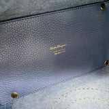 Marta Top handle bag in Calfskin, Gold Hardware