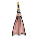 ISeeU Pink Top Handle Bag in Calfskin, Gold hardware